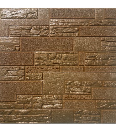 LADRILLOS CON TEXTURA DORADO
