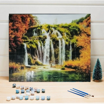 Bosque y cascada 1